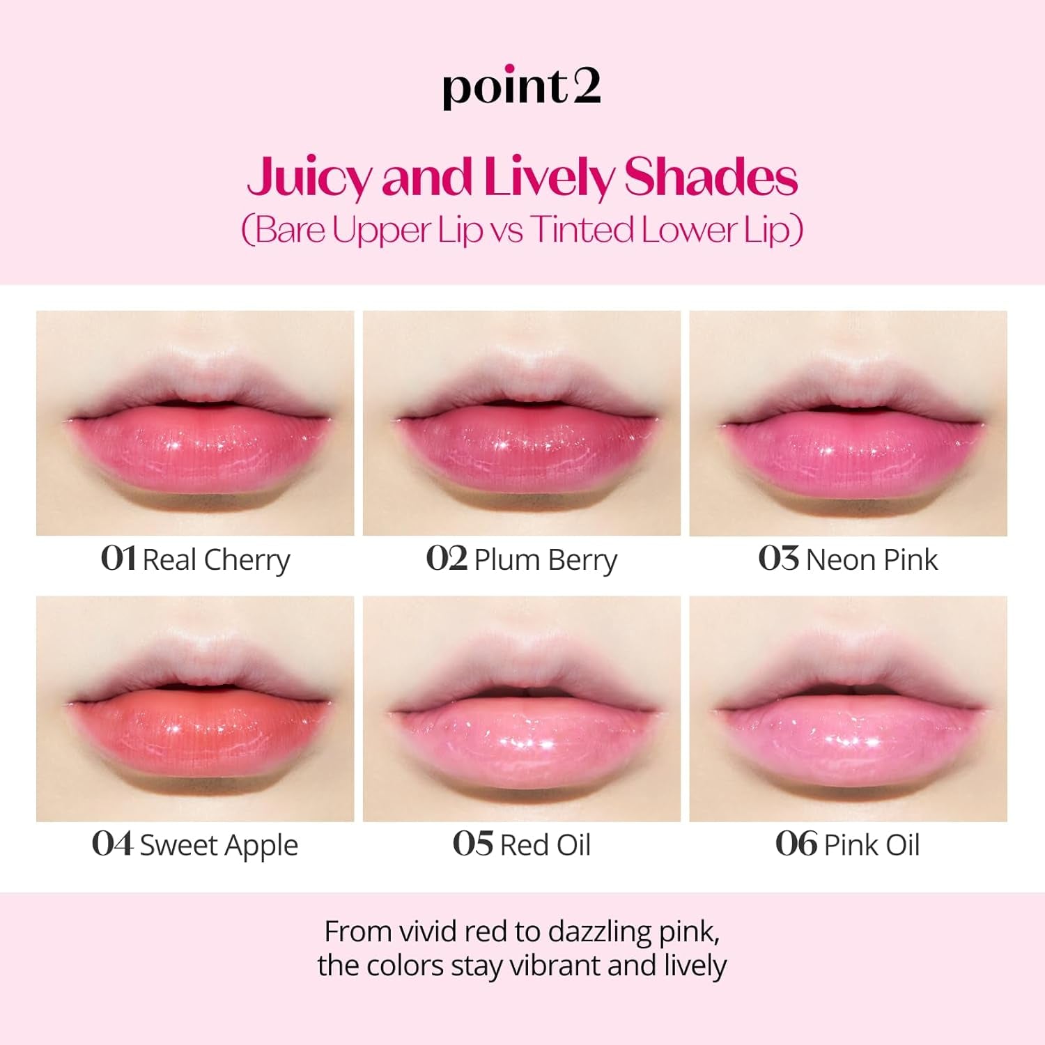 Dear Darling Oil Tint #2 Plum Berry 4.2G | High Moisturizing and Strong Hydrating Lip Oil/Lip Gloss | Smooth and Moist Lips | Non-Sticky Lip Oil Tint for Dry Lips | K-Beauty