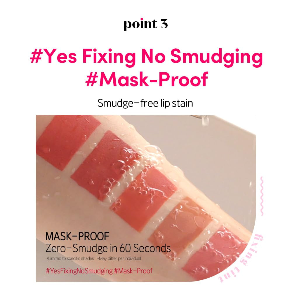 Fixing Tint #05 Midnight Mauve (4G) | Long Lasting High Pigmented Liquid Lipstick | Waterproof Lightweight Matte Finish Lip Stain | Full Coverage | Korean Makeup, Kbeauty