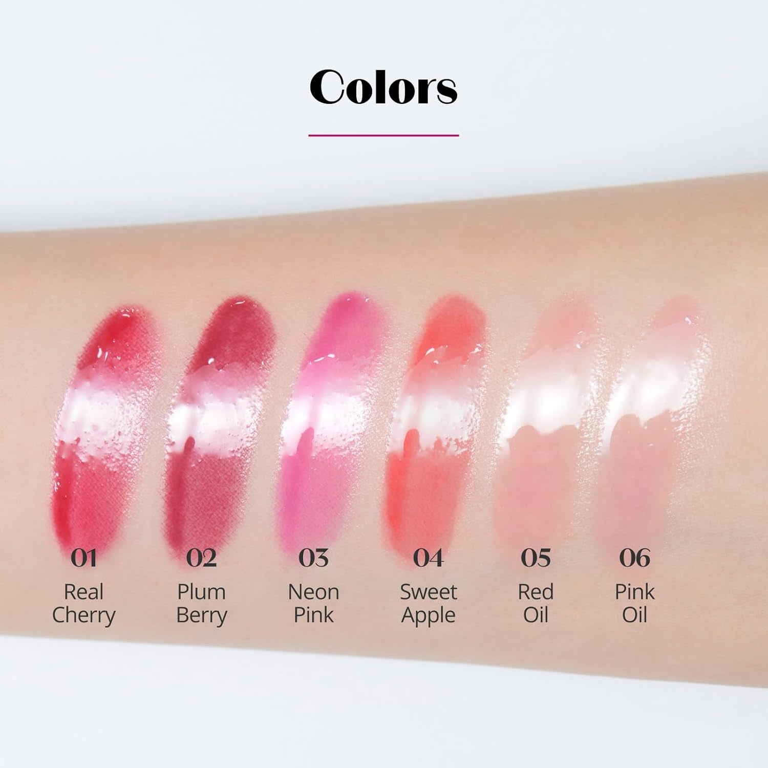 Dear Darling Oil Tint #2 Plum Berry 4.2G | High Moisturizing and Strong Hydrating Lip Oil/Lip Gloss | Smooth and Moist Lips | Non-Sticky Lip Oil Tint for Dry Lips | K-Beauty
