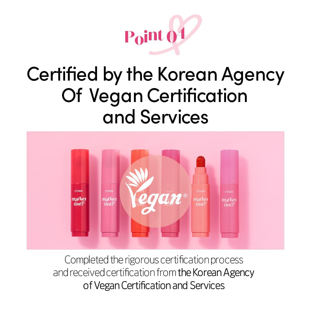 Dear Darling Marker Tint #4 Mlik Strawberry (5G) | Hydrating & Long Lasting Lip Stain | High Pigmented Lip Maker with Easy Drawing Tip | Korean Lip Tint, Korean Makeup, Kbeauty
