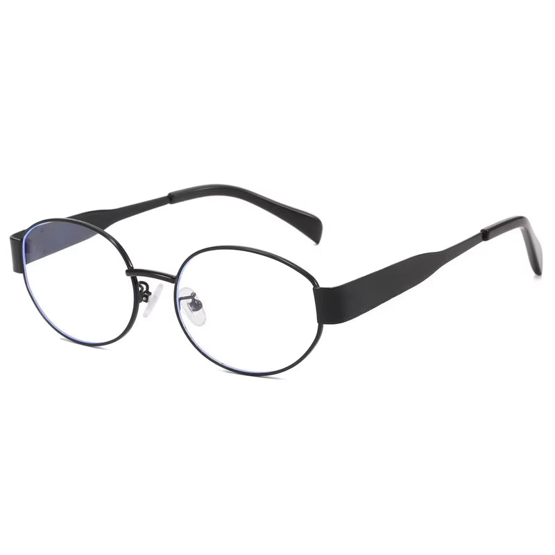 2024 Steampunk Sunglasses Retro Women'S Oval Sunglasses Fashion Women'S Classic Retro Small Metal Brand Glasses UV400